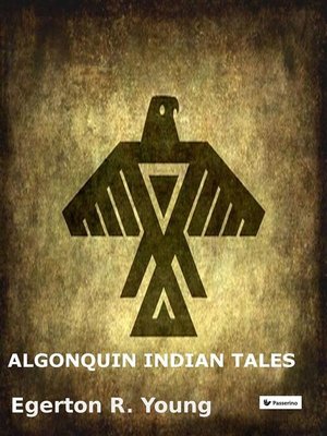 cover image of Algonquin Indian Tales